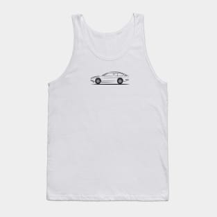 Alfa Romeo Alfasud Black Tank Top